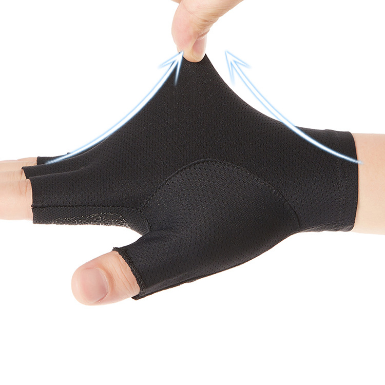 Climbing Hiking Half Finger Gloves2