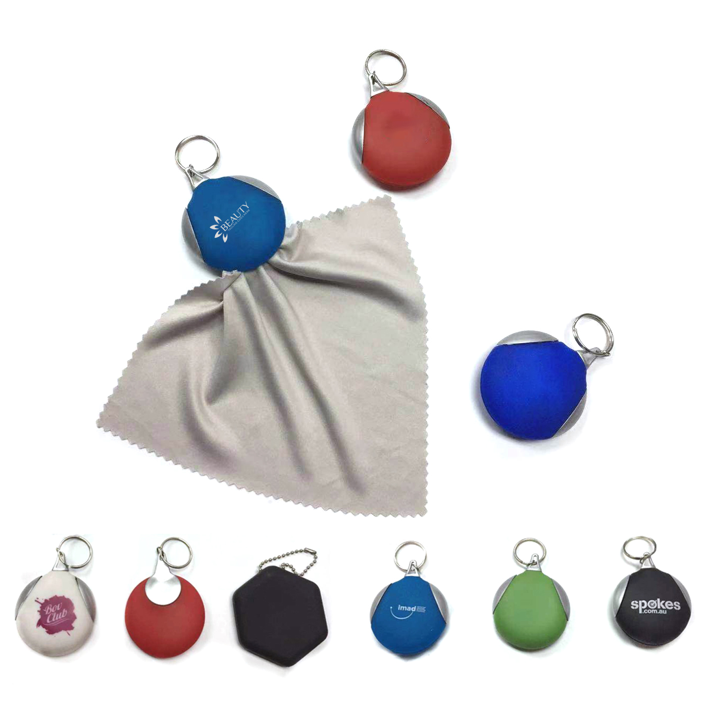 Microfiber Keychain Pocket Cloth