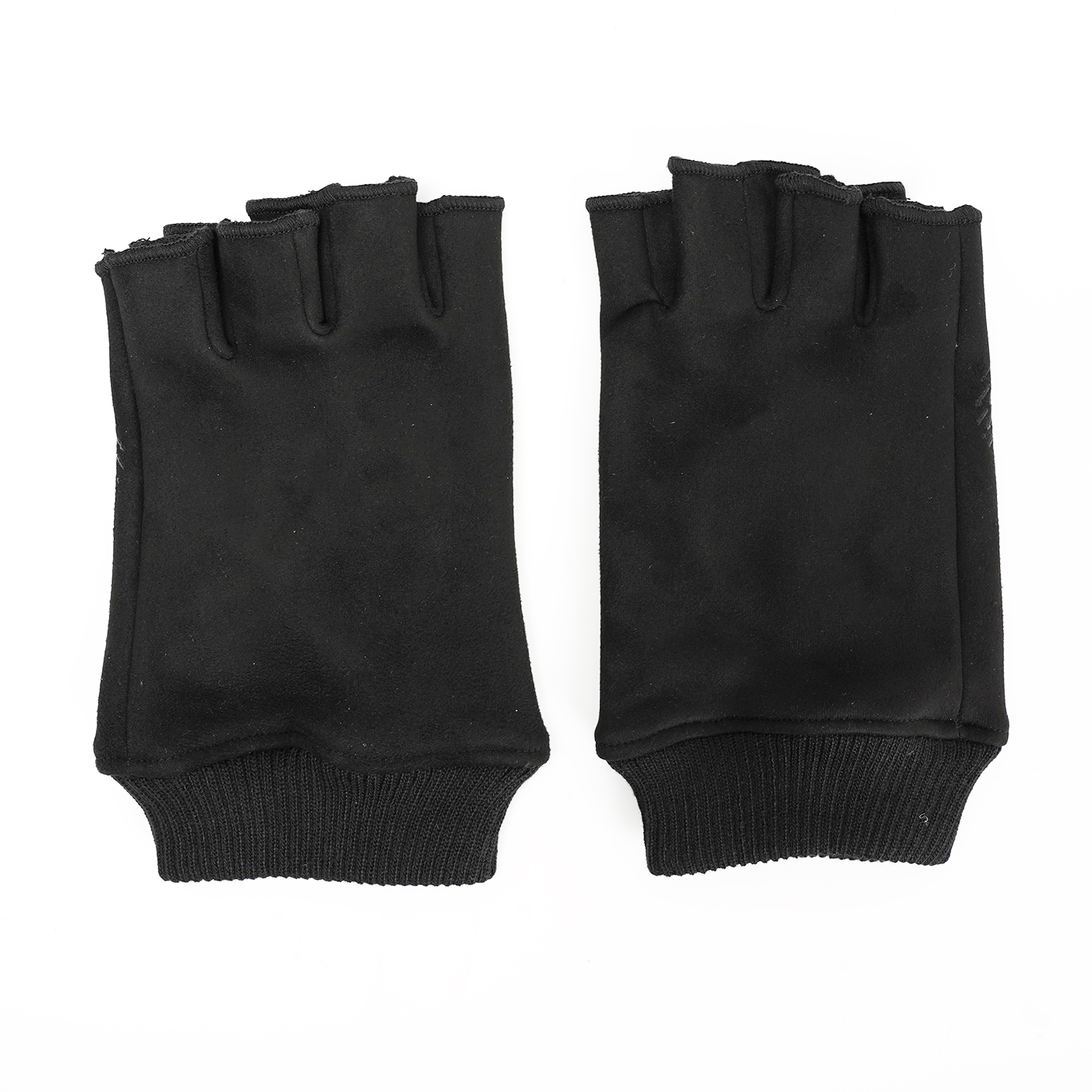 Fingerless Suede Driving Gloves3