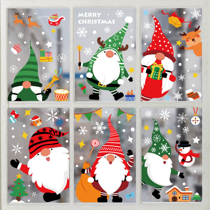 Reusable Christmas Window Stickers2
