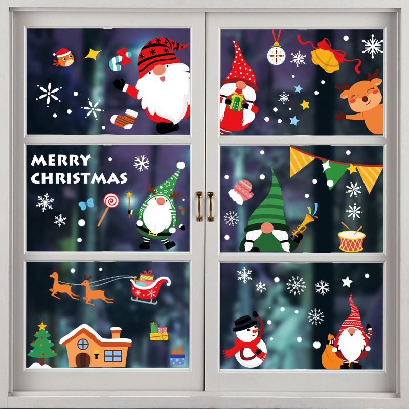 Reusable Christmas Window Stickers