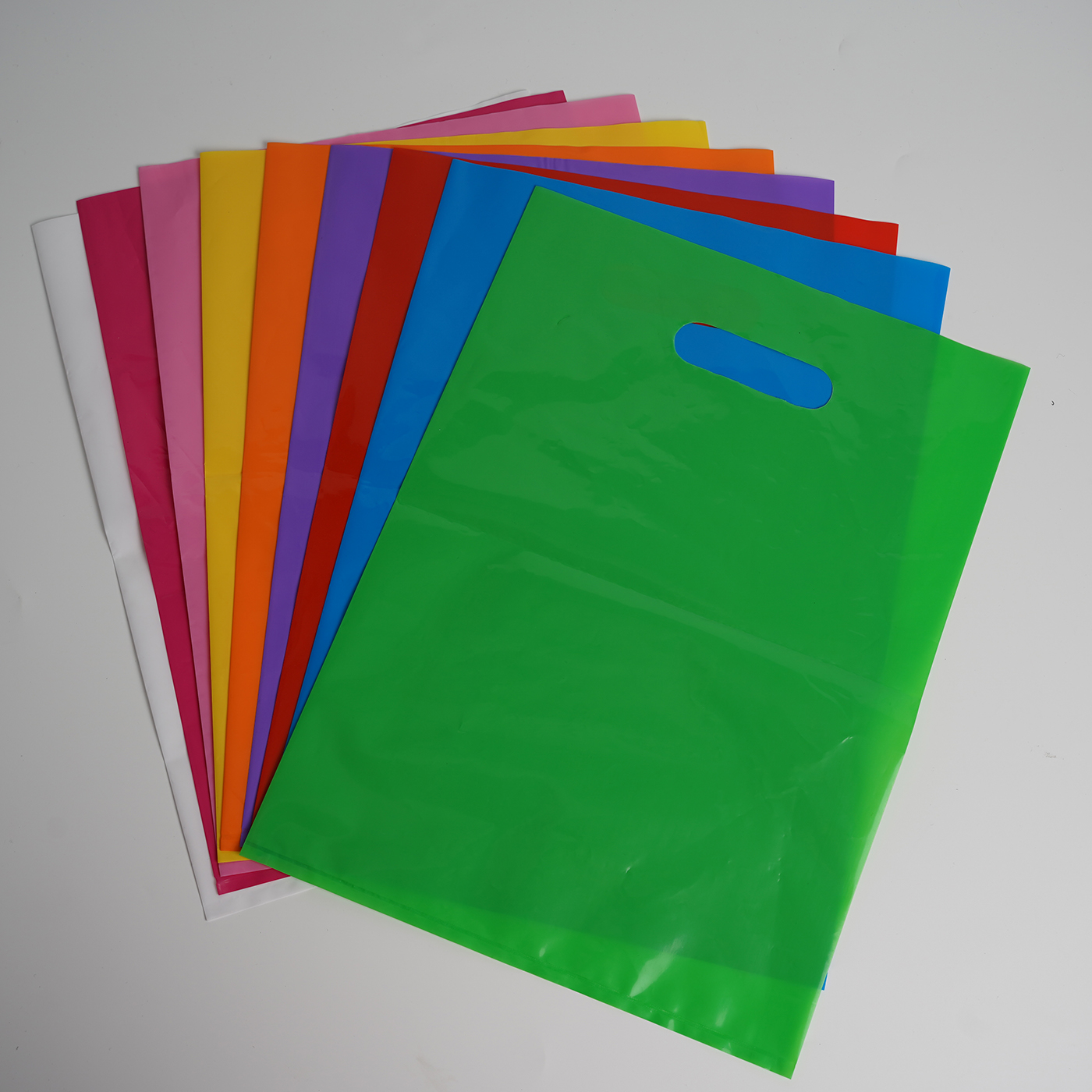 Promotional Die Cut Handle Plastic Bag3