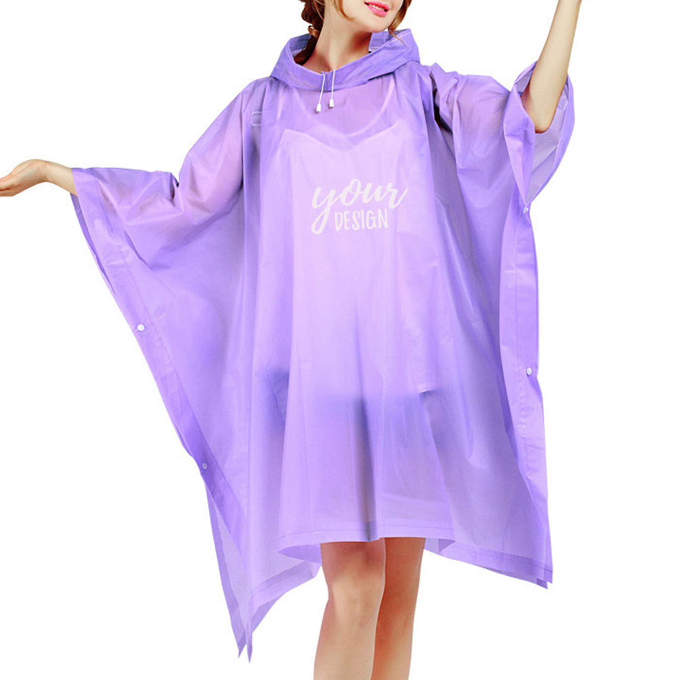 Custom Adult Camping Poncho 