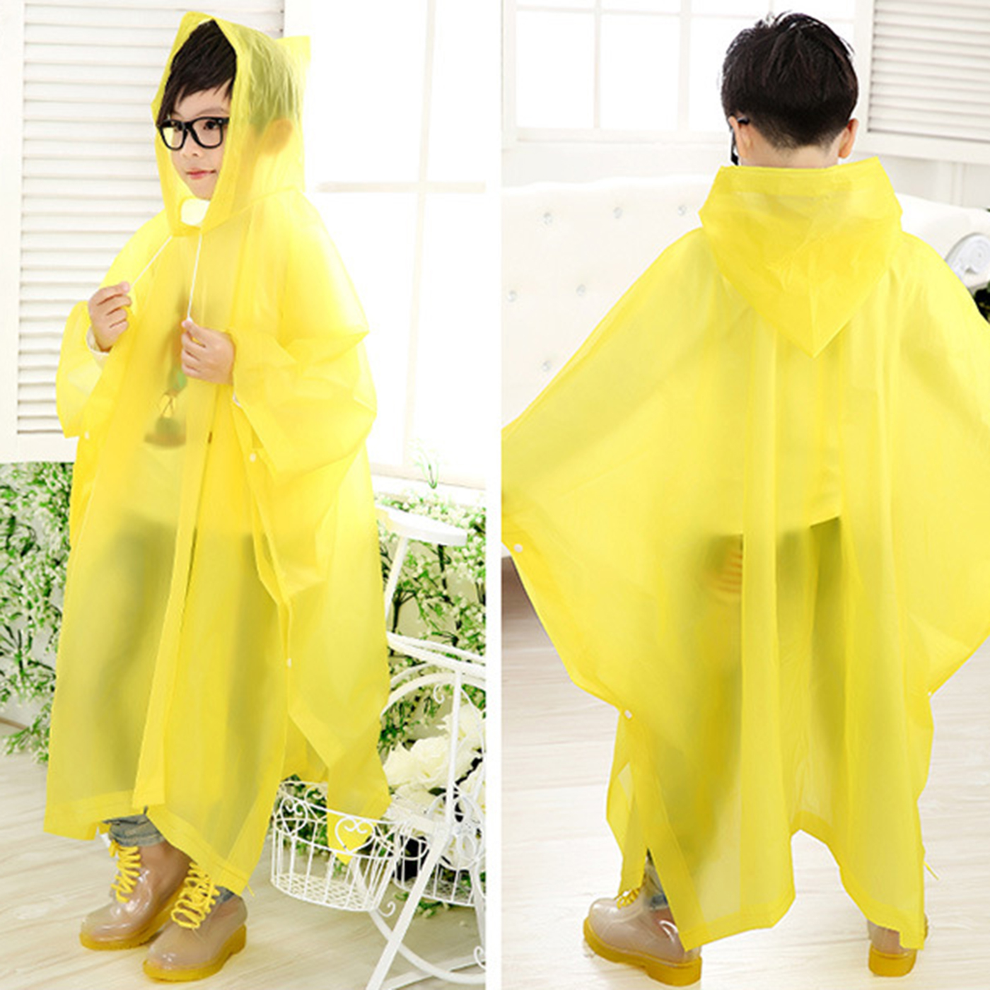 Reusable Waterproof Ponchos 3