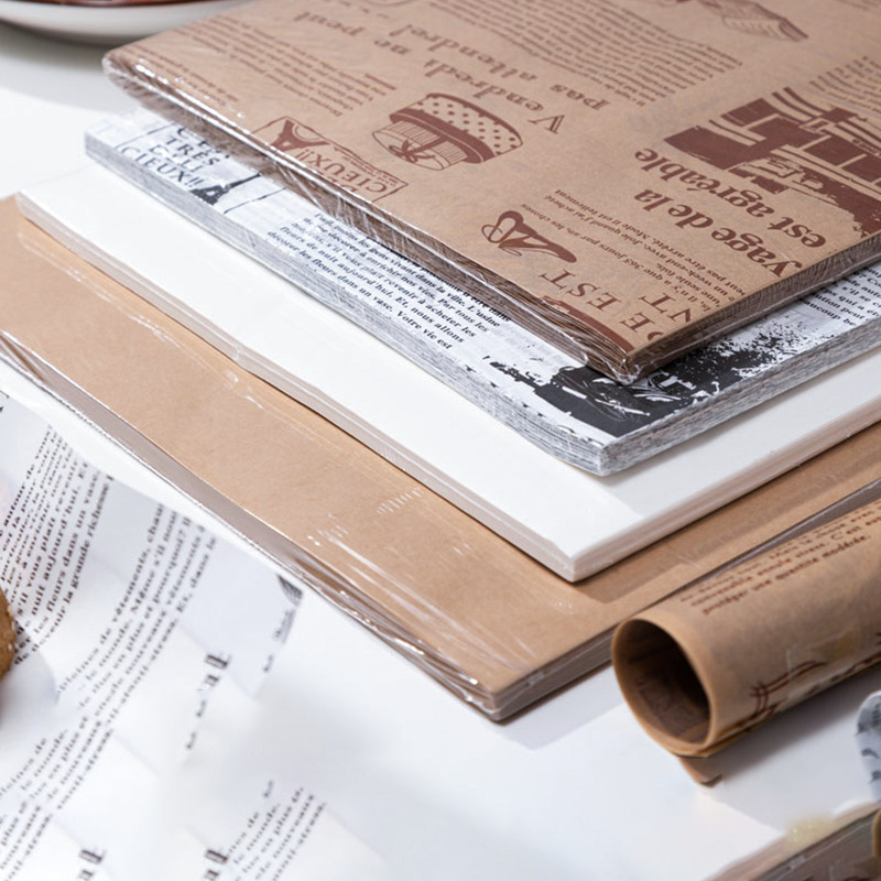 Custom Grease Proof Silicon Oil Baking Paper 3