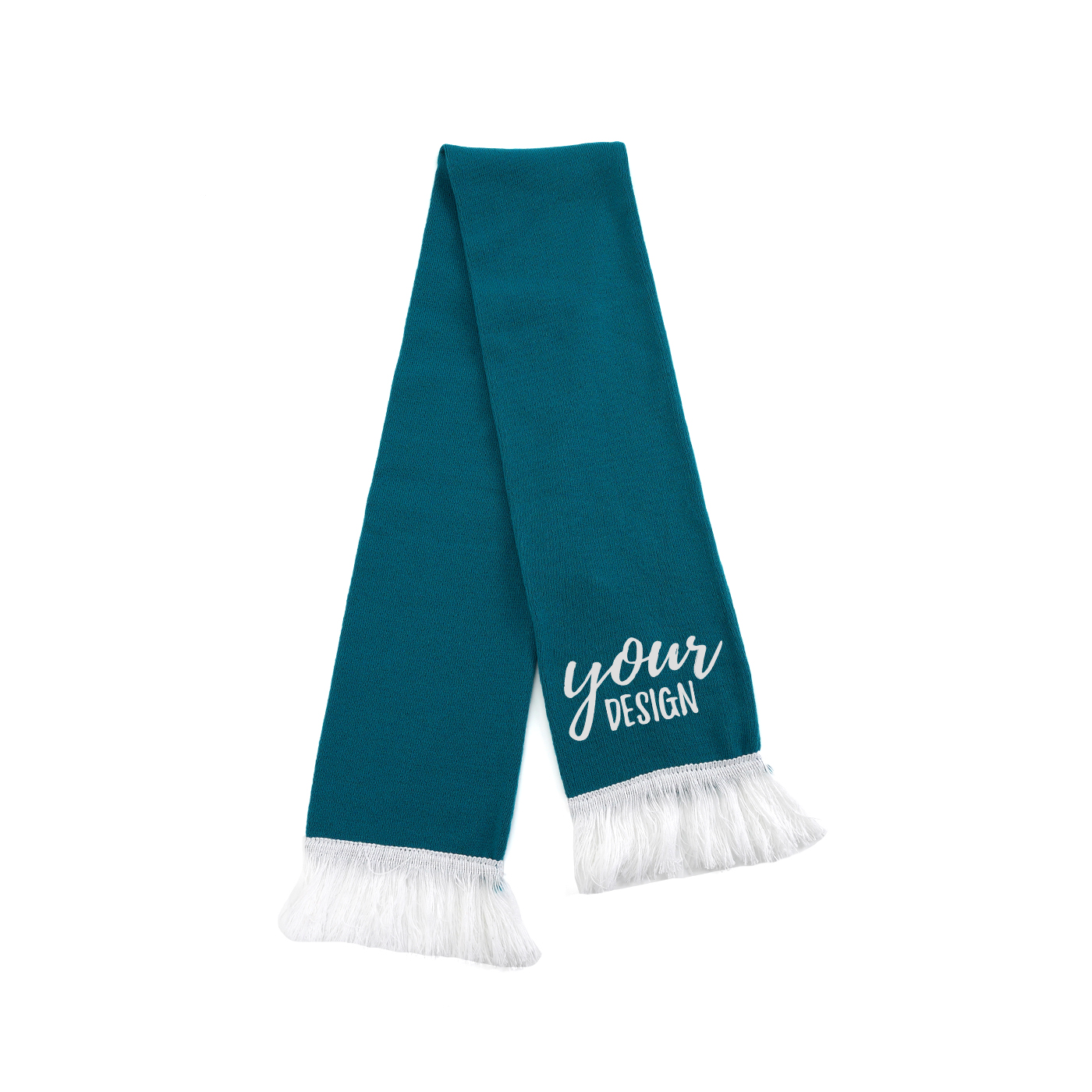 Sports Fan Scarf With Tassels