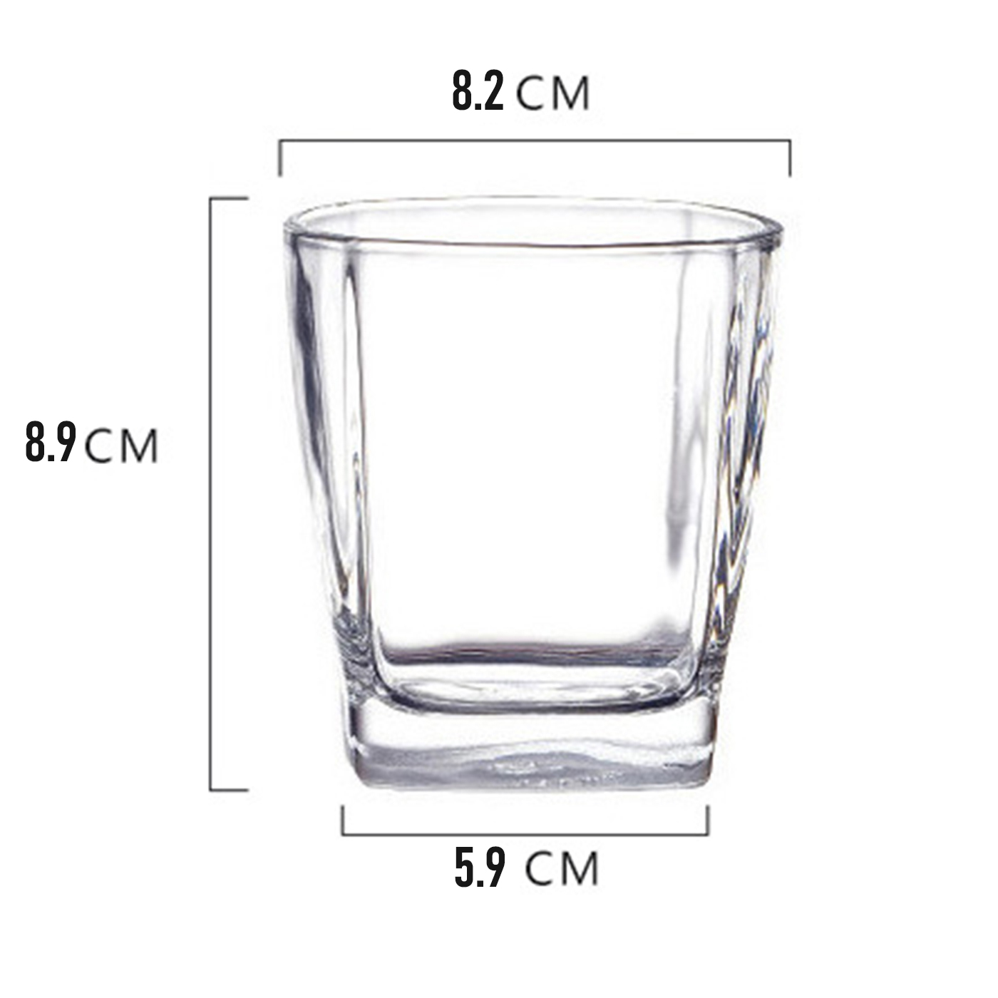 Personalized 9oz Square Whiskey Glasses1