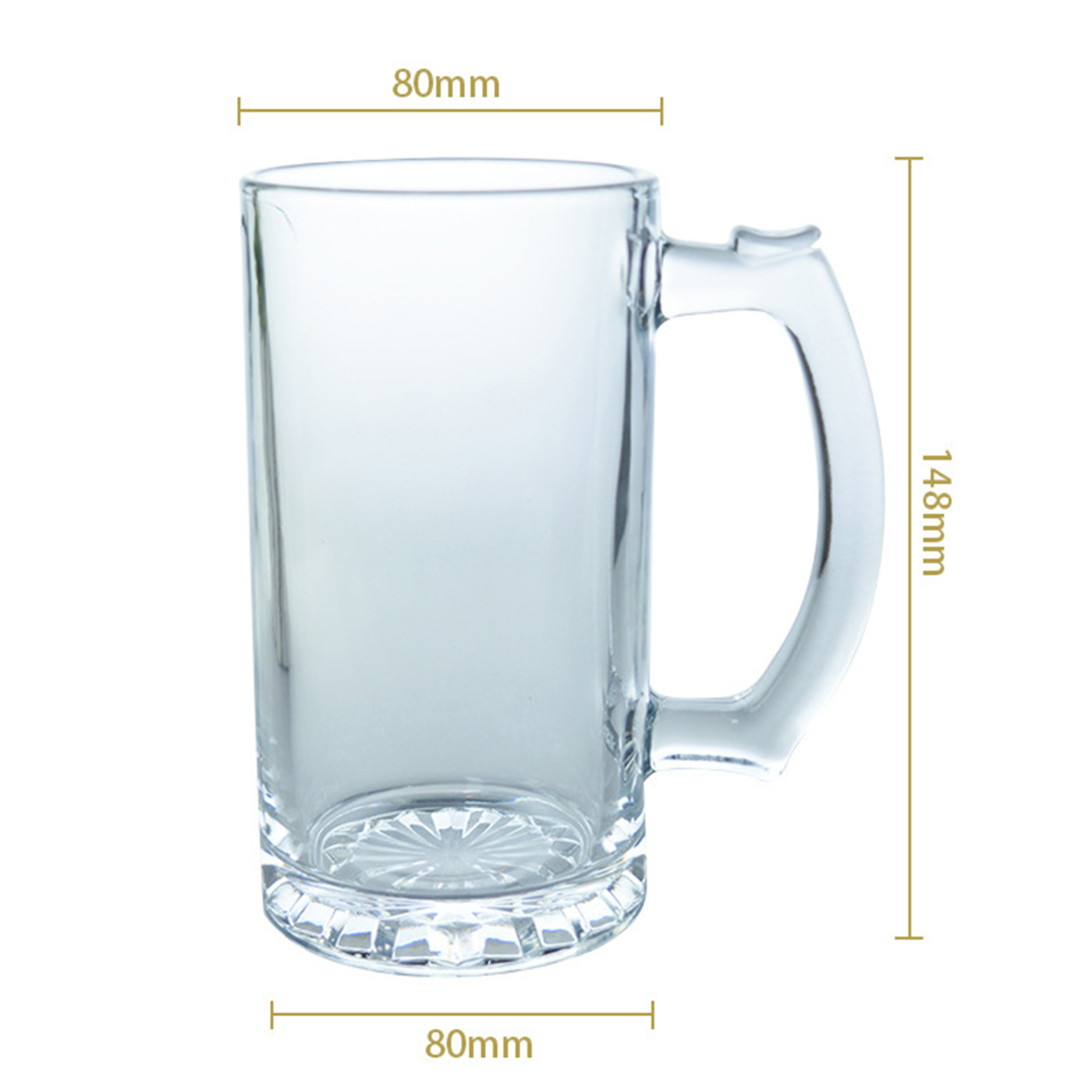 Glass Mugs With Handle2