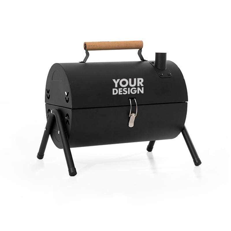 Charcoal Grill Offset Smoker With Cover1