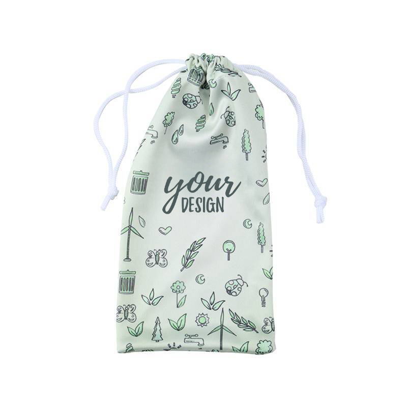 Customized RPET Drawstring Sunglasses Pouches1