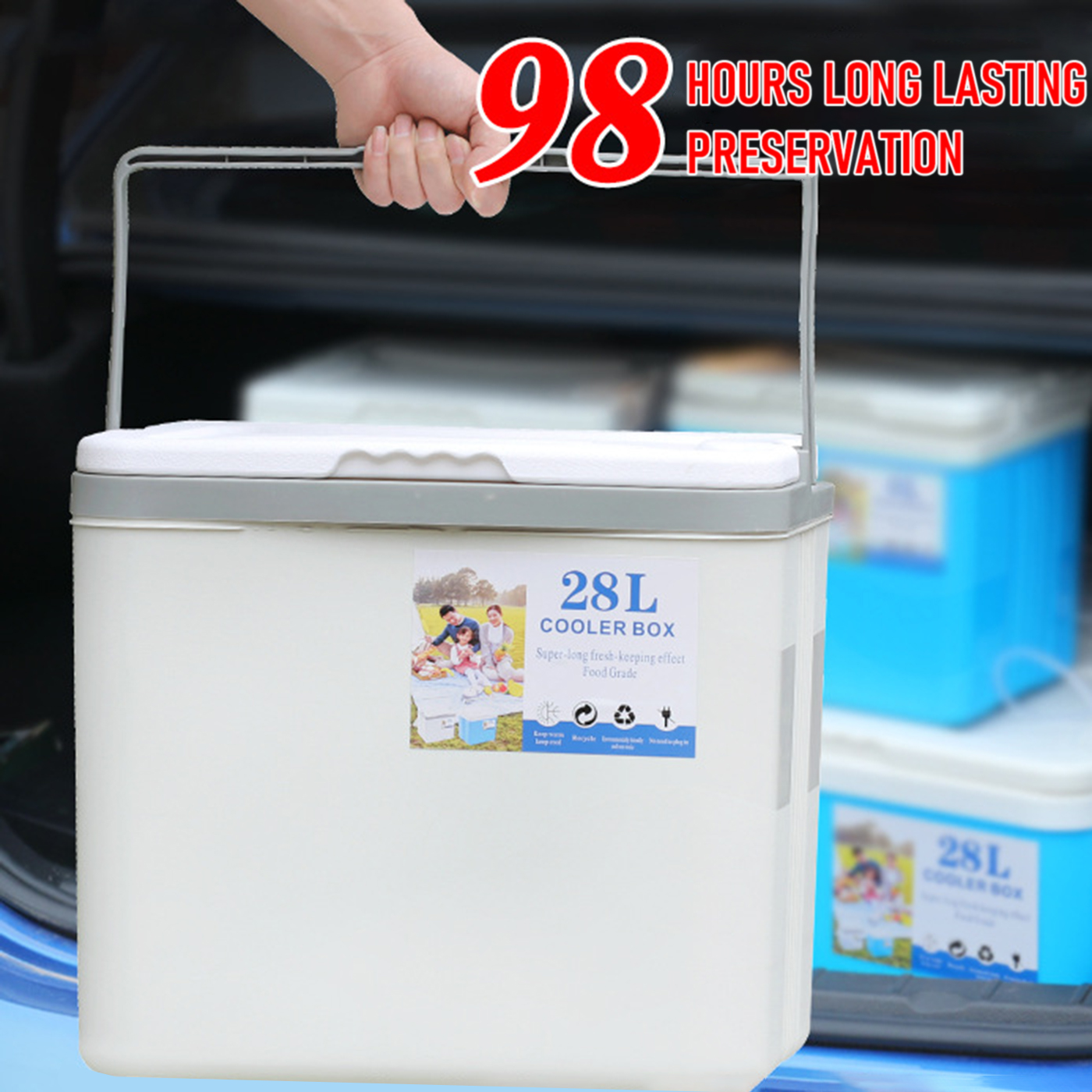 Portable Cooler Leak-Proof Cooler Box3