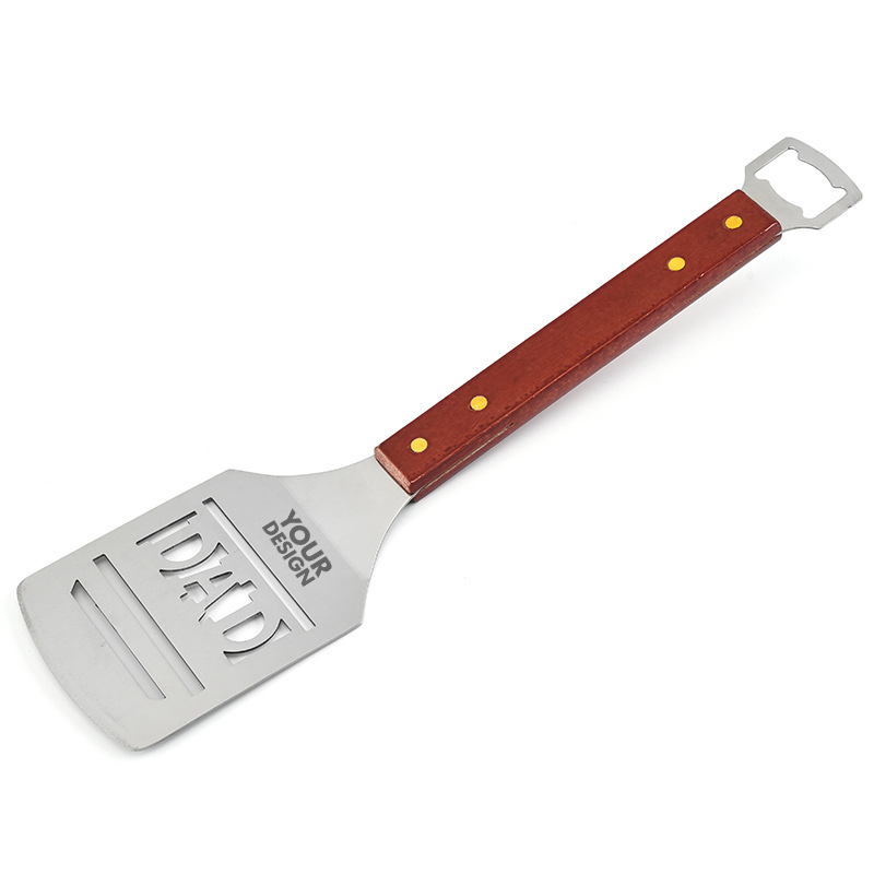 BBQ Grill Stainless Steel Spatula1