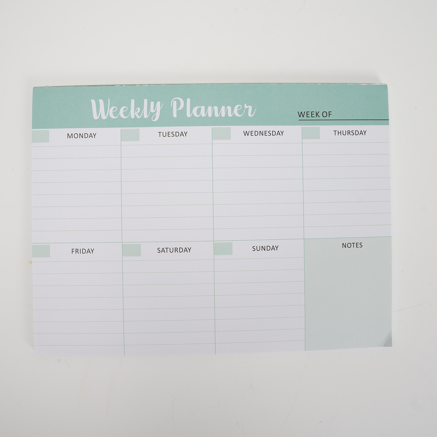 Custom Weekly Planner Pad2