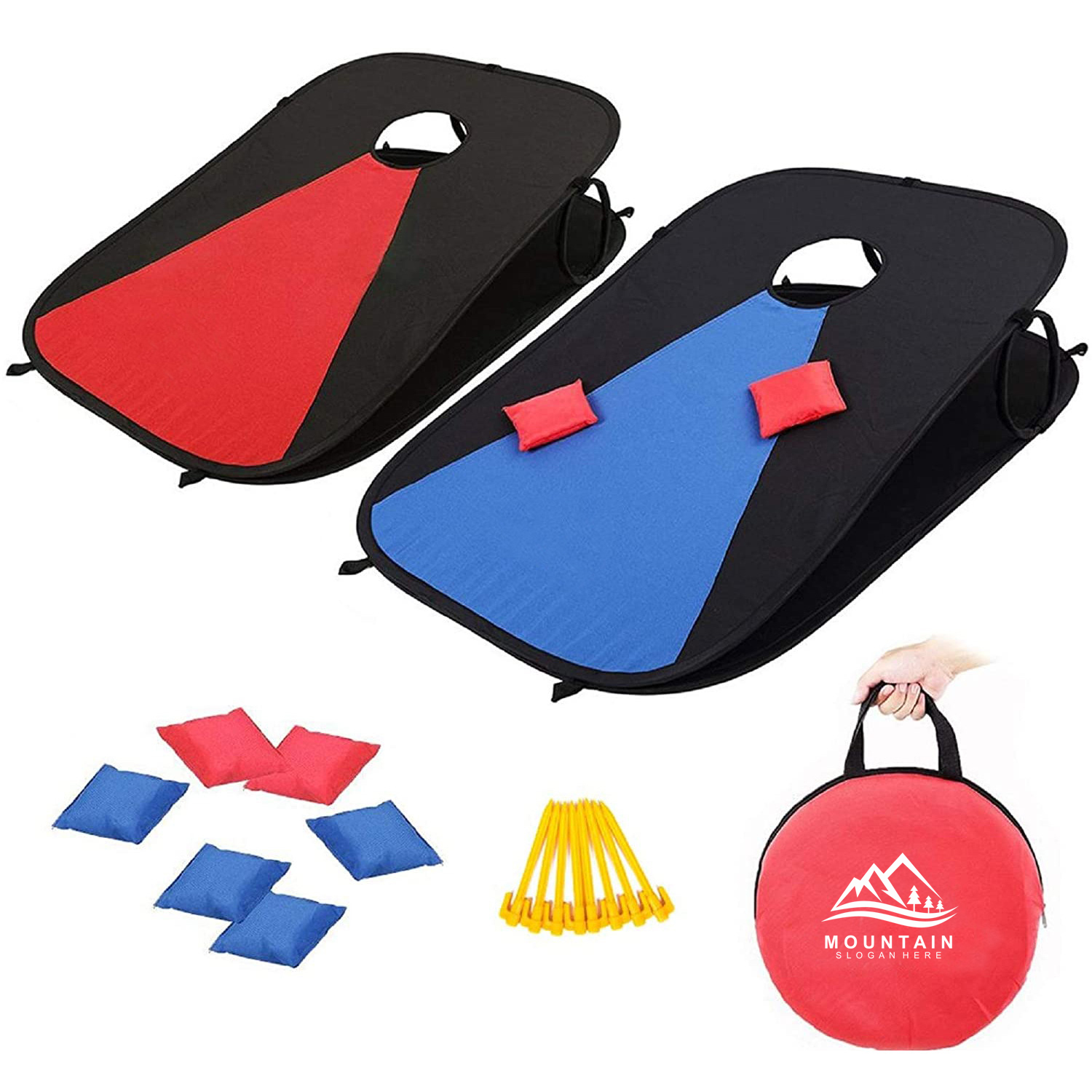  Cornhole Board Set With Carrying Bag