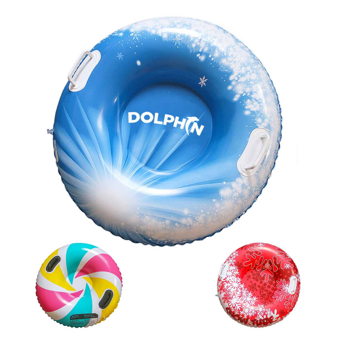 Winter Inflatable Snow Tube 1