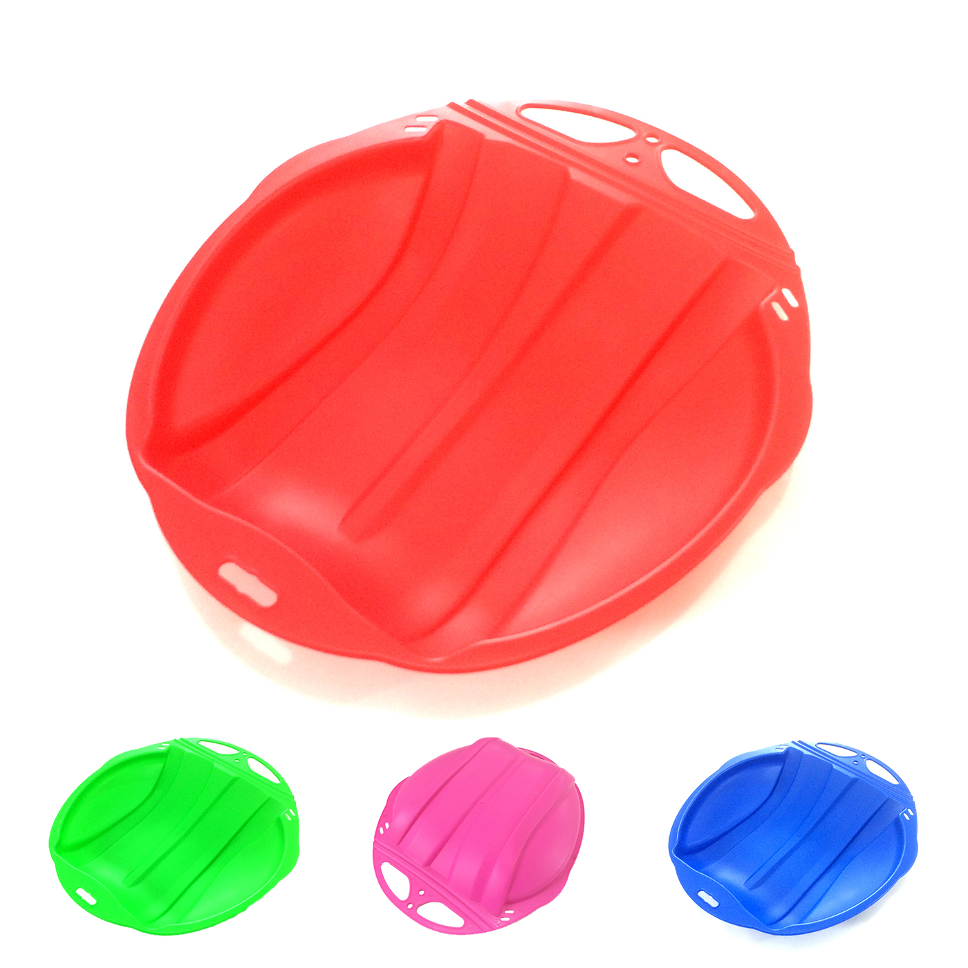 Kids Plastic Toboggan Snow Sled