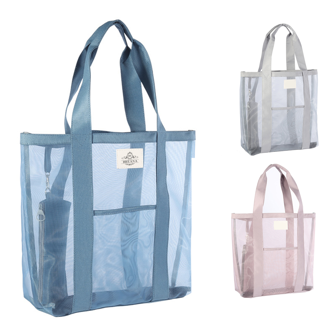 Portable Mesh Tote Bag