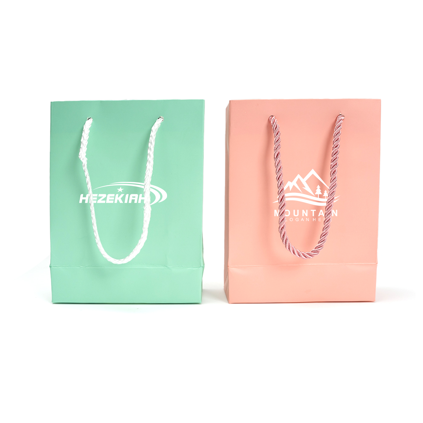 Custom Print Paper Shopping Bags