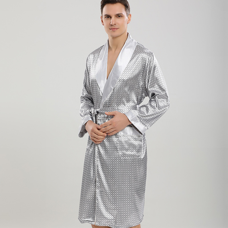 Mens Long Robe
