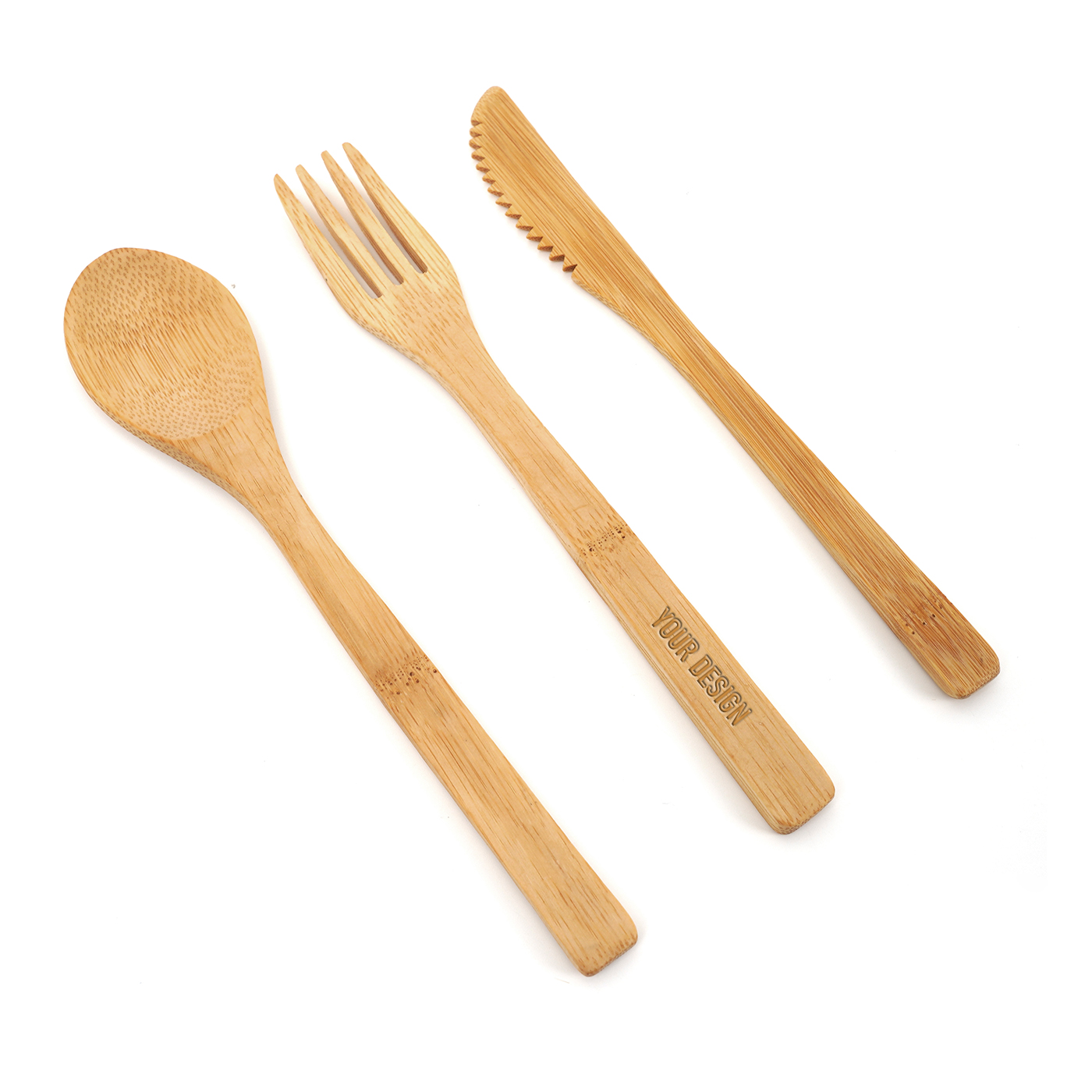 Bamboo Cutlery Set 1