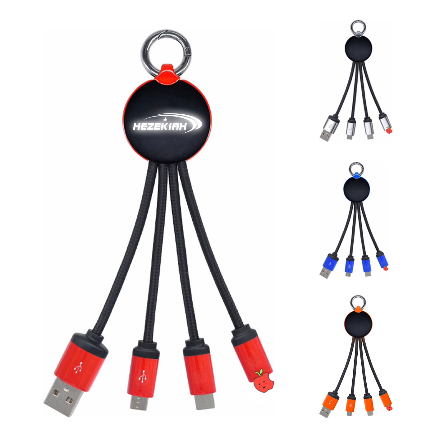 Multi Function 3 In 1 USB Fast Charging Cable