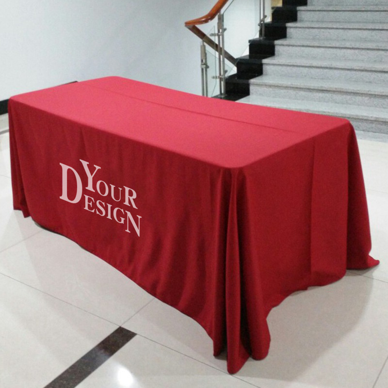 Custom Trade Show Table Covers With Logo2