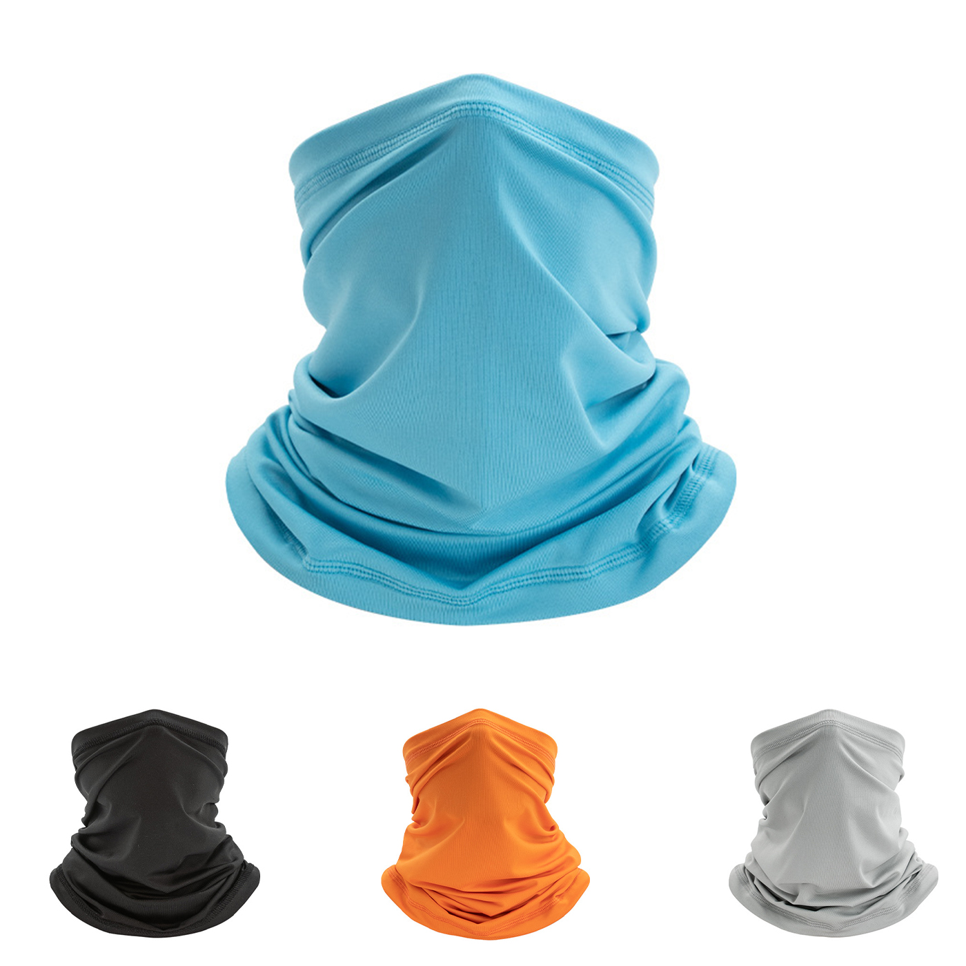  Face Ice Silk Bandana Headband