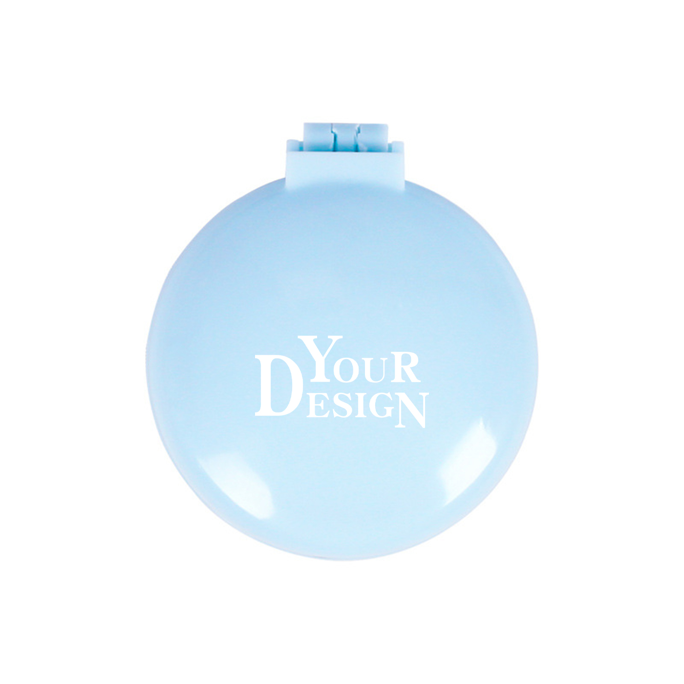 Folding Hair Brush With Mirror2