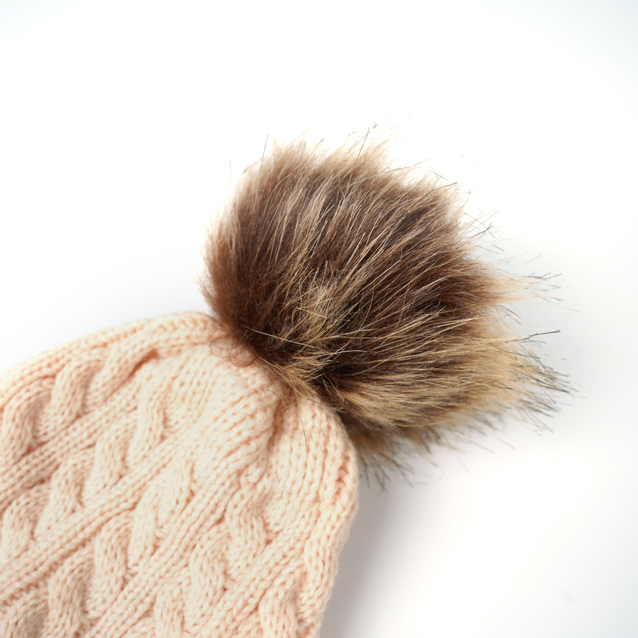 Children Knitted Pompom Beanies 4