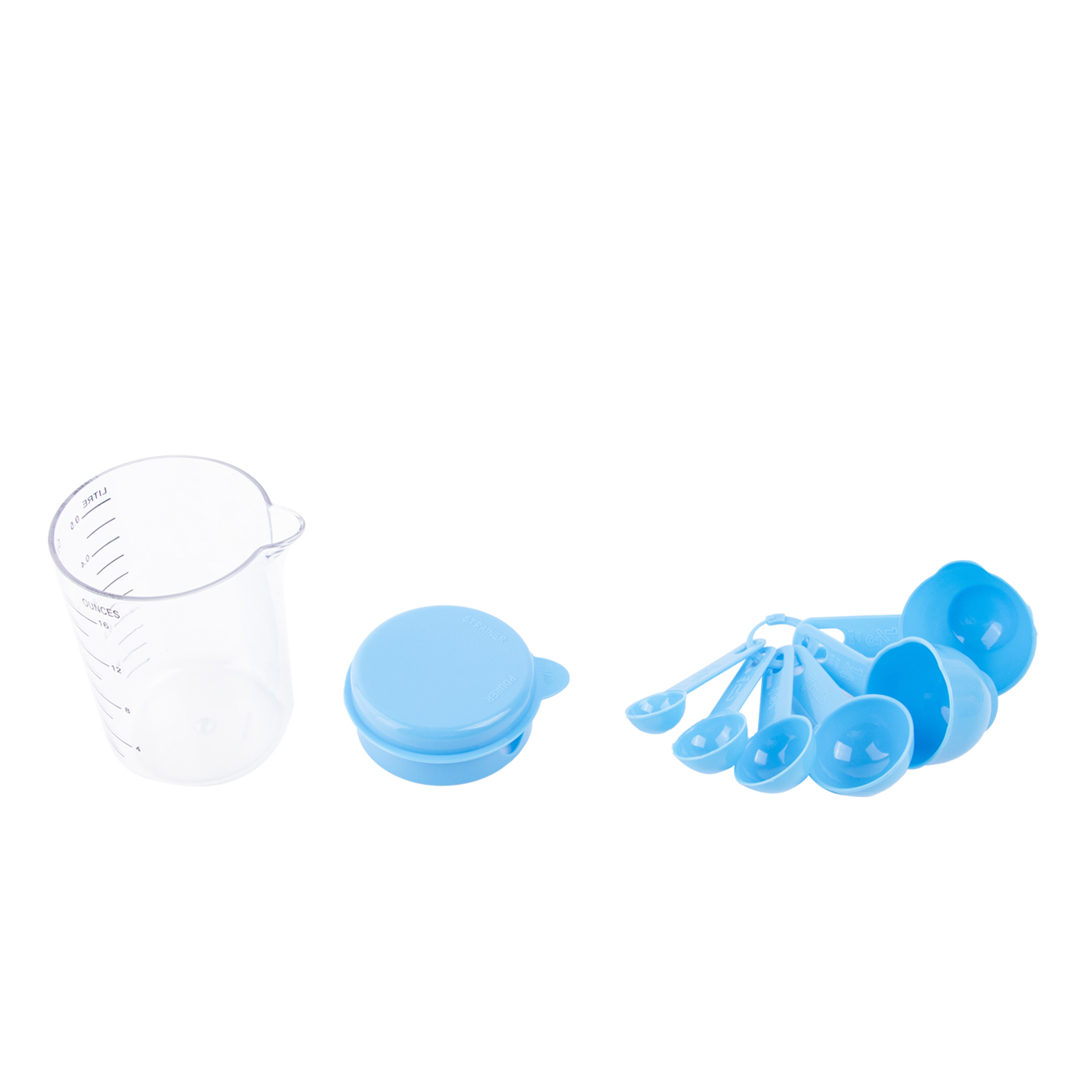 7 Pcs Plastic Measuring Cups Spoons3