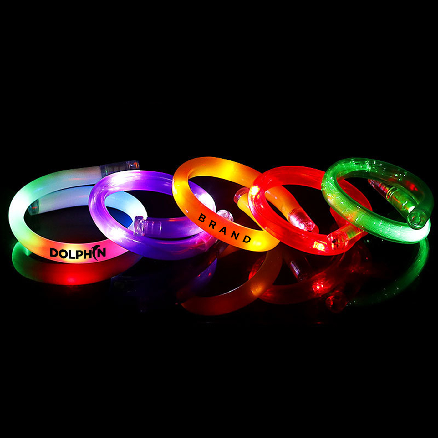 Light Up Glow Bracelets Set