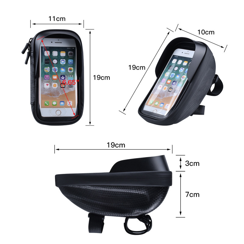 Bicycle Phone Front Frame Bag2