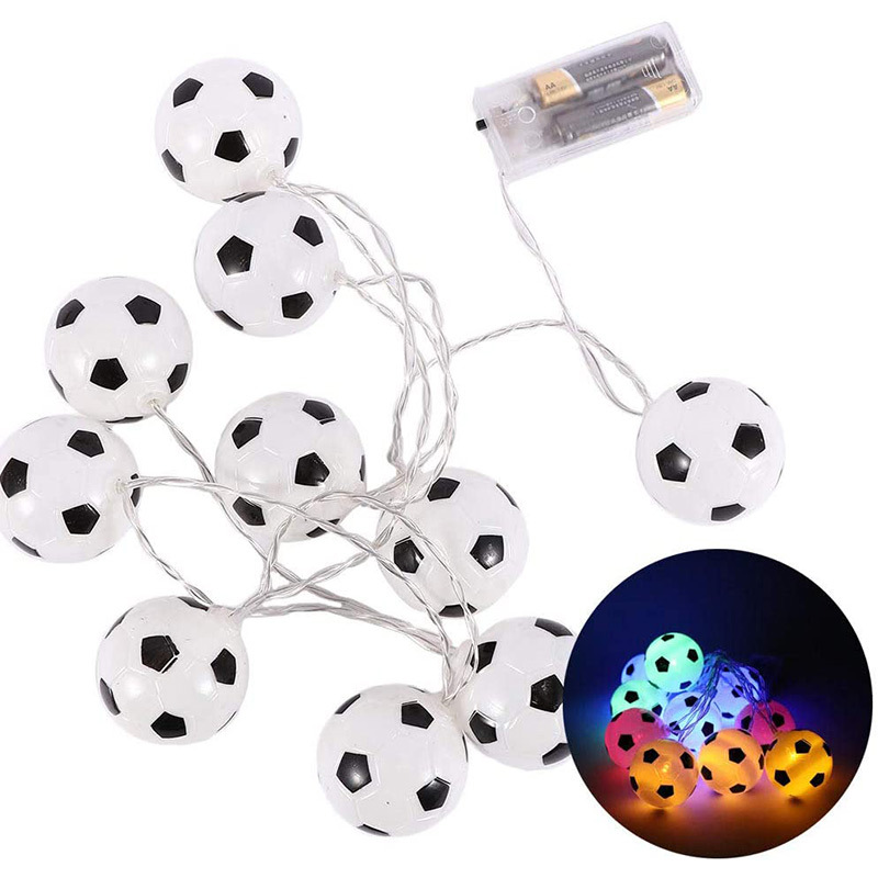 Glow Football LED String Lights
