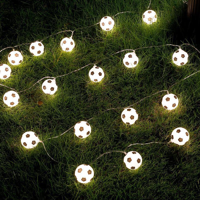 Glow Football LED String Lights1