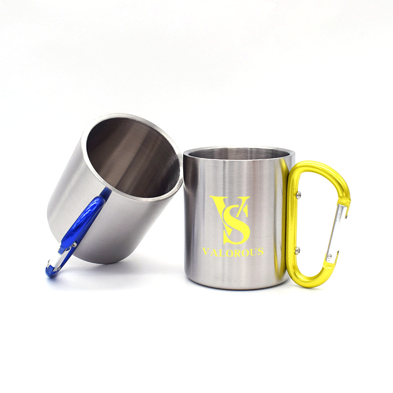 Printed Camping Carabiner Mugs