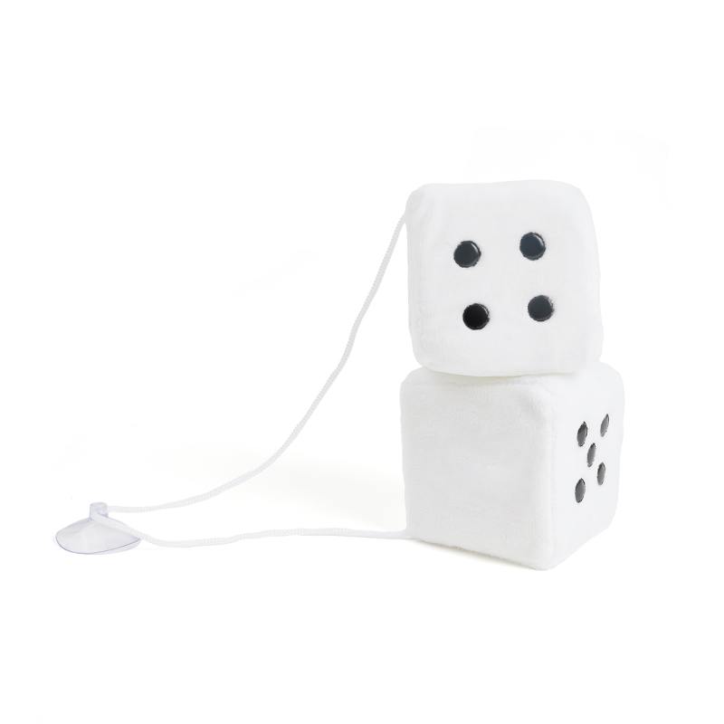 Fuzzy Dice For Car Mirror3