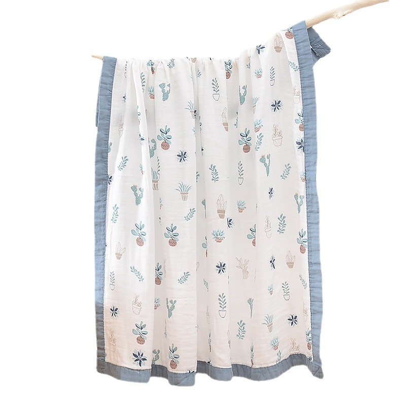 Breathable Cotton Newborn Blankets