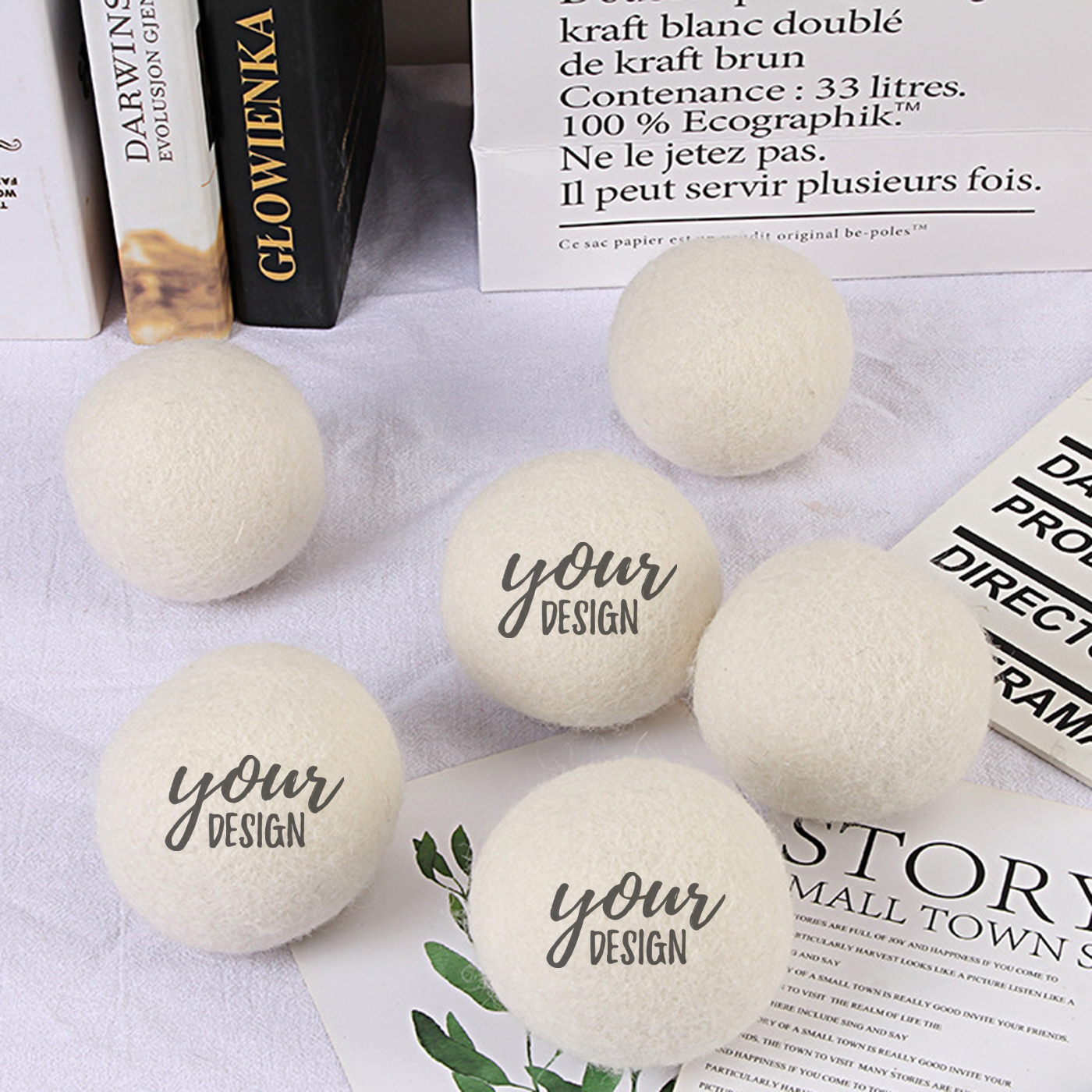 Logo Laundry Dryer Balls1