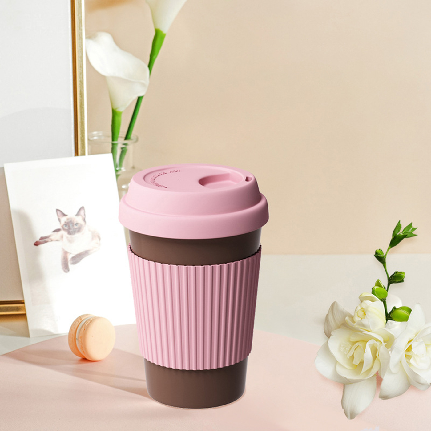 Reusable Coffee Mug With Lid2