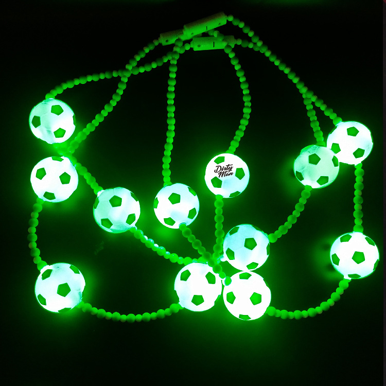  LED Mardi Gras Bead Necklace