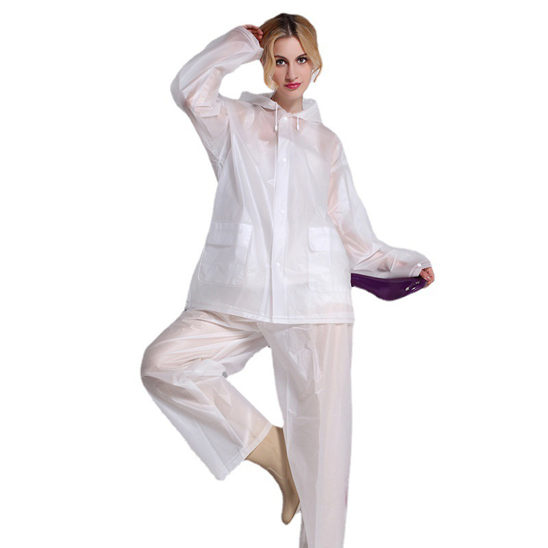 Waterproof Protective Rain Coat With Pants 2