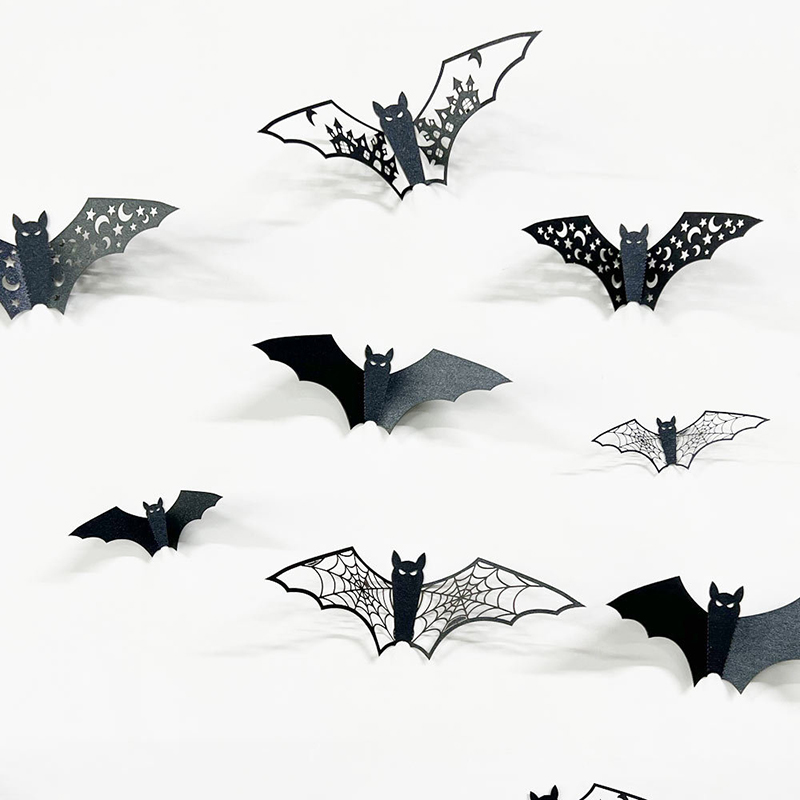 Halloween Bats Wall Decor Sticker
