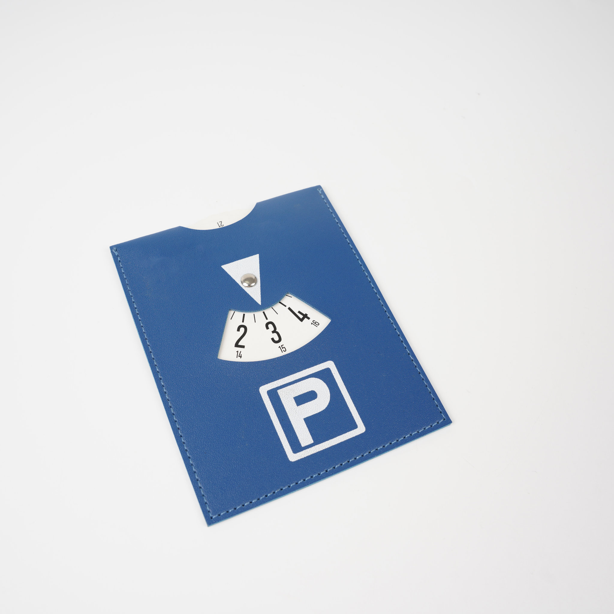 PVC Leather Parking Disc Clock2