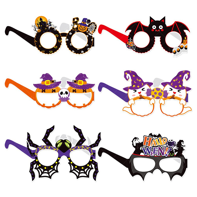 Halloween Paper Novelty Glasses