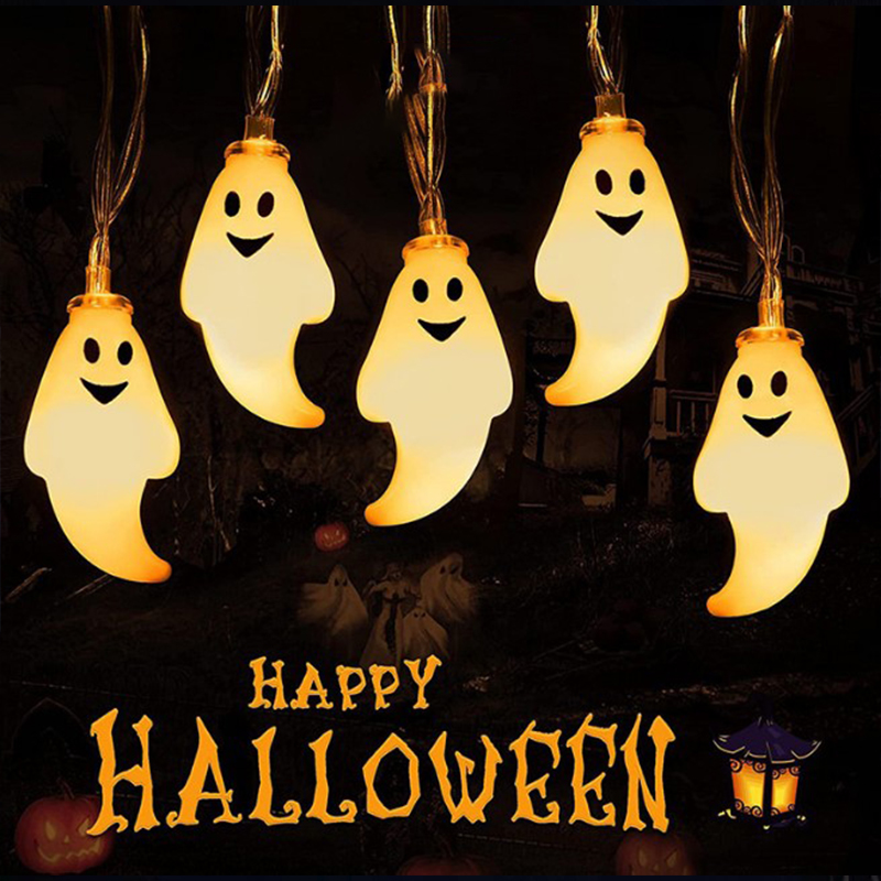 Halloween Ghost String Lights
