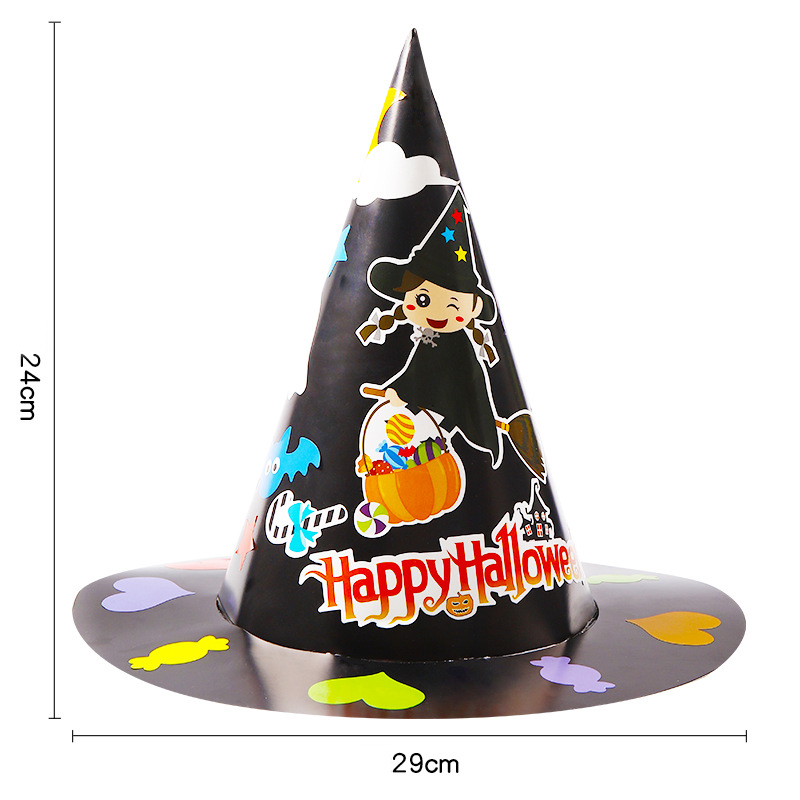 DIY Halloween Witch Hat3