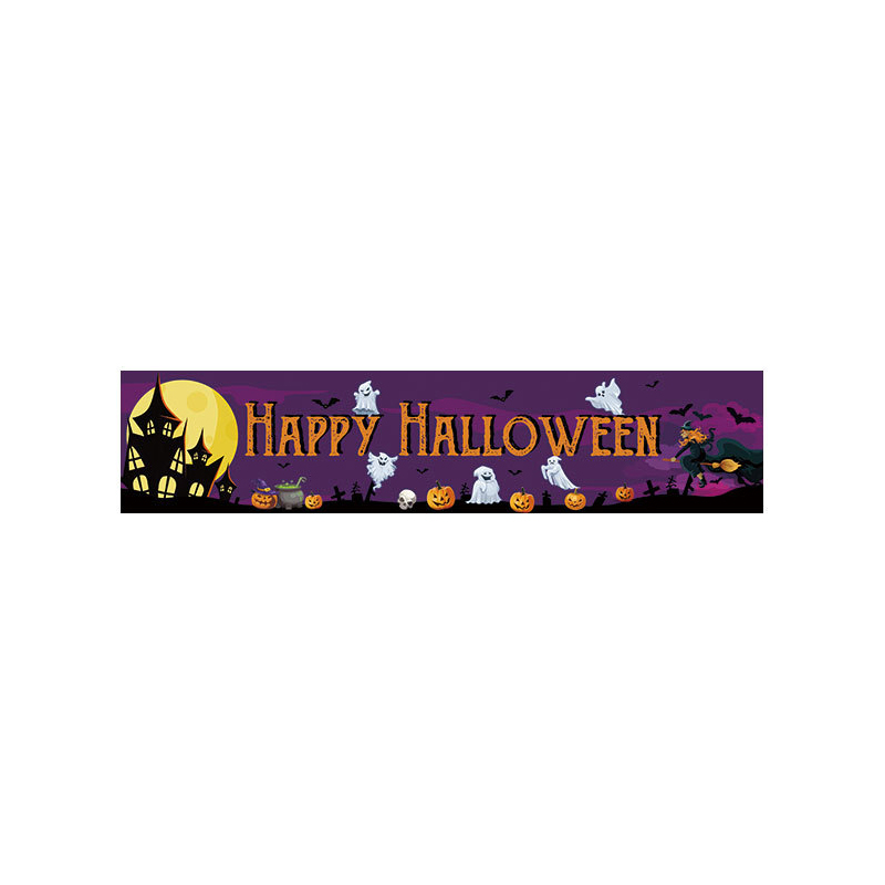 Personalized Halloween Party Banner 3