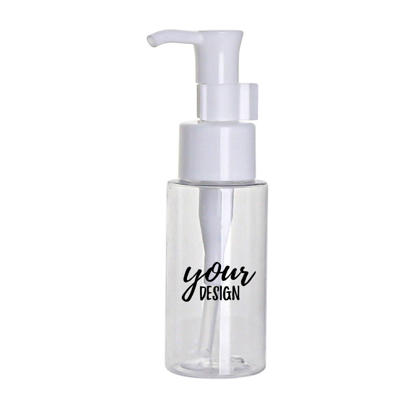 Travel Clear PET Pump Bottle1