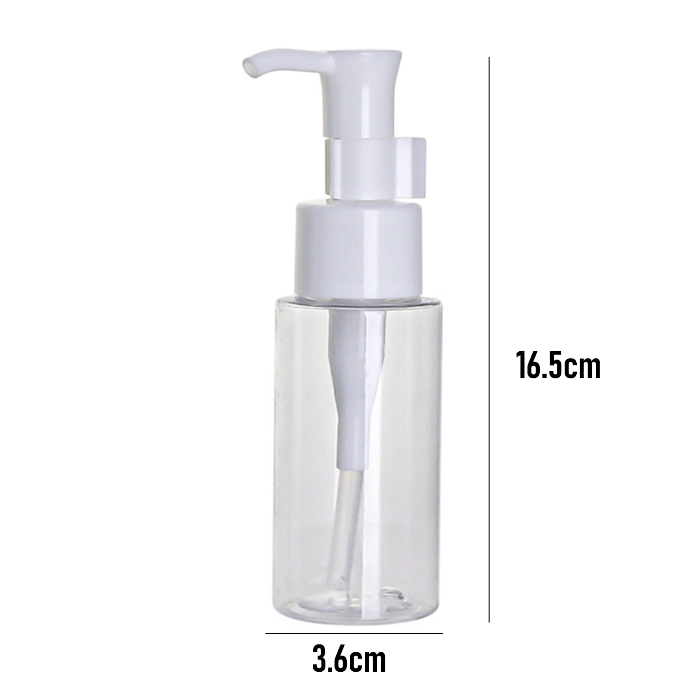 Travel Clear PET Pump Bottle2