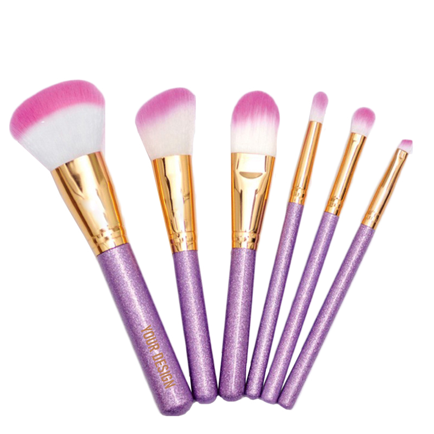 6pcs Makeup Brushes Set 1